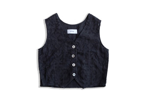 Jacquard vest