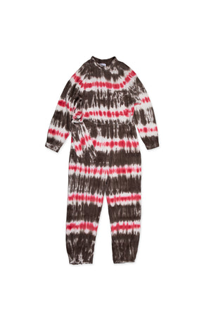 Tie-dye jump suit