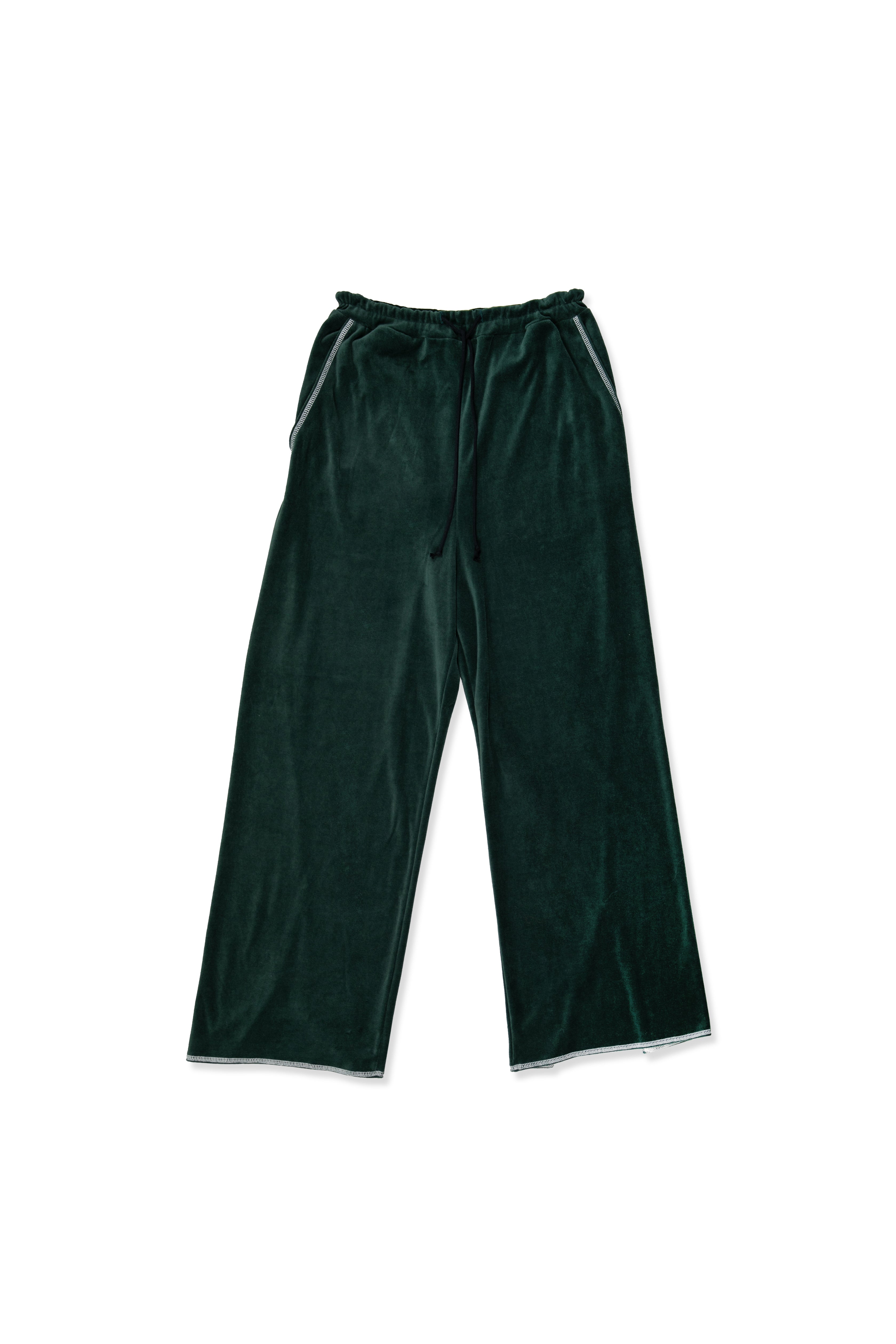 Velour slit pants（SAMPLE）