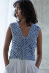 Handmade crochet tank-top