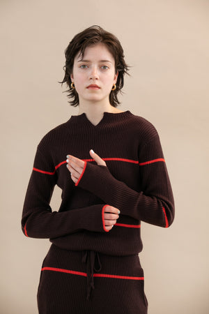 Merino-wool pullover（SAMPLE）