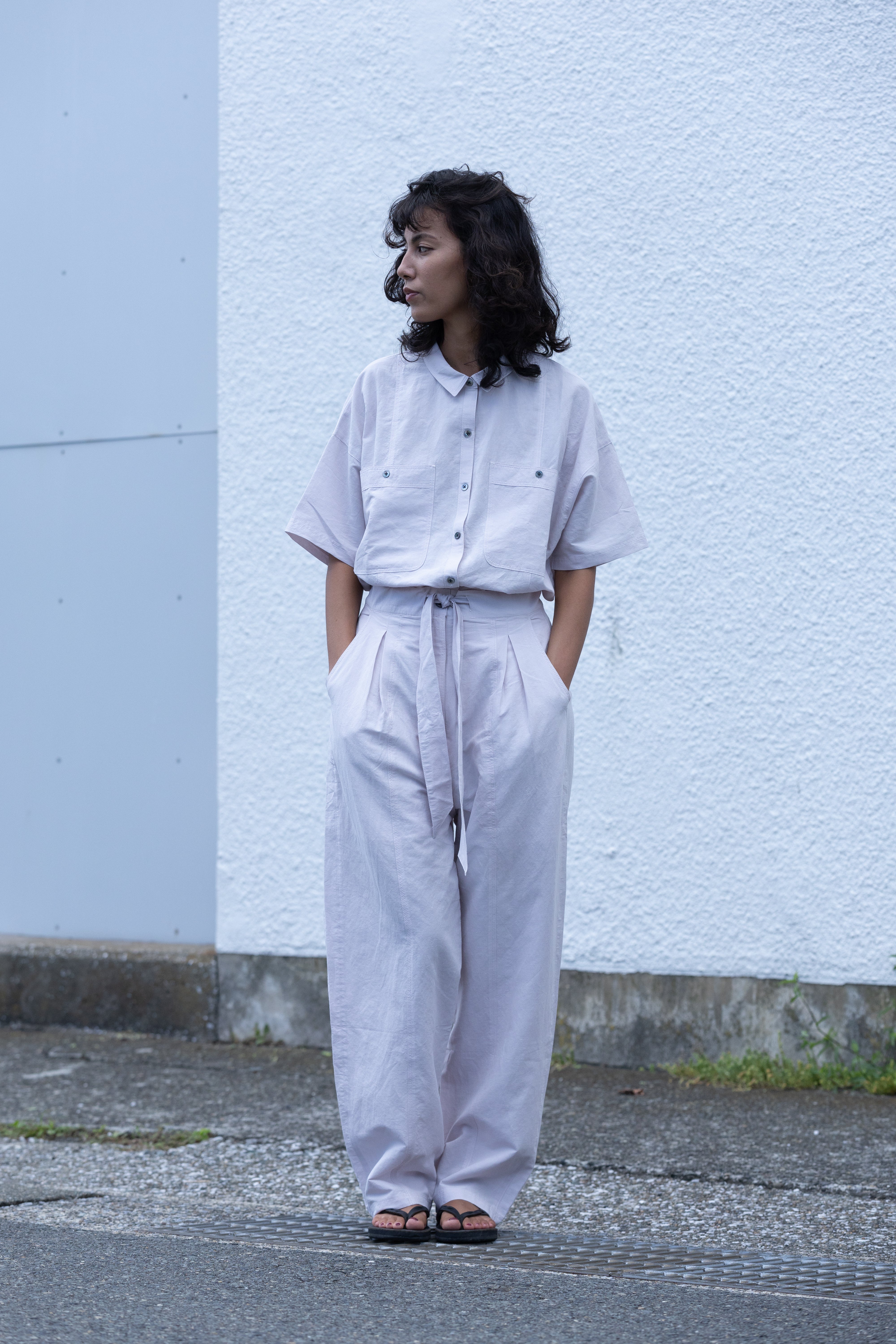 Cotton linen pants