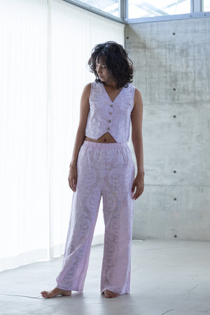 Jacquard pants