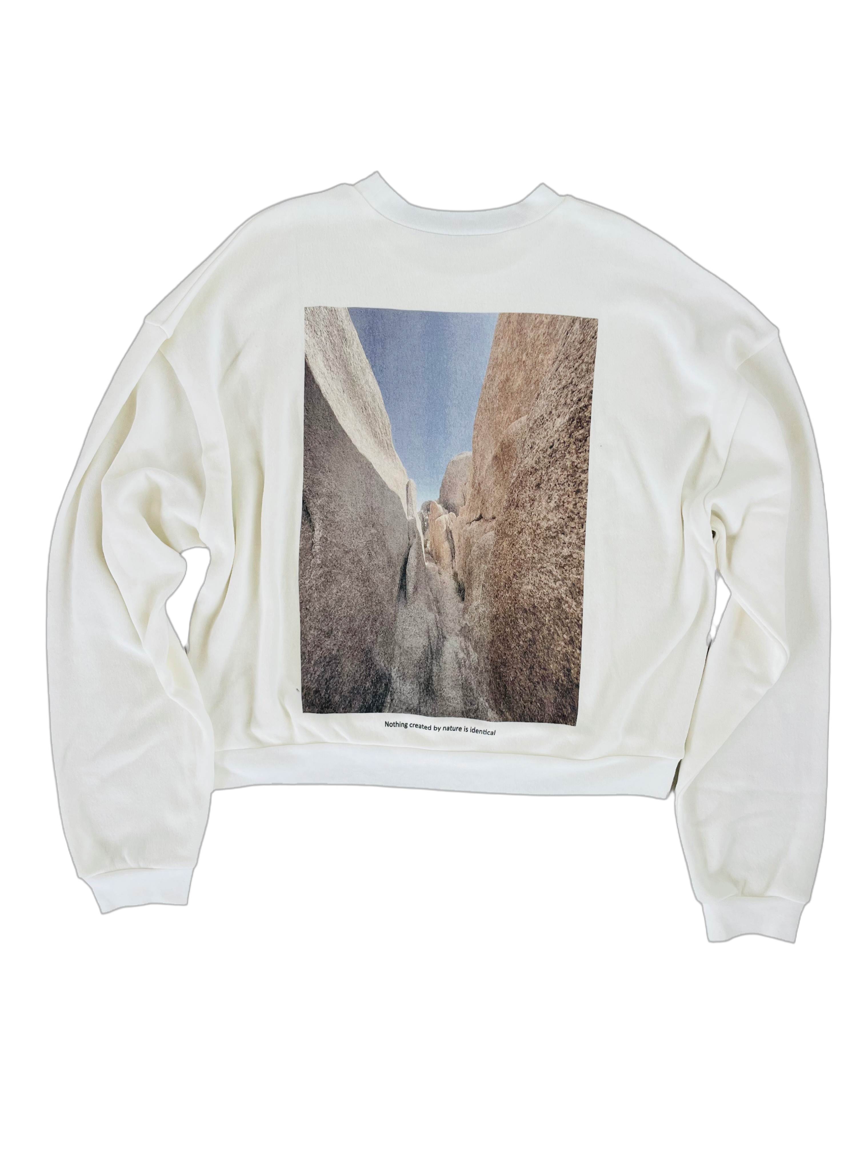 Print smooth long sleeves