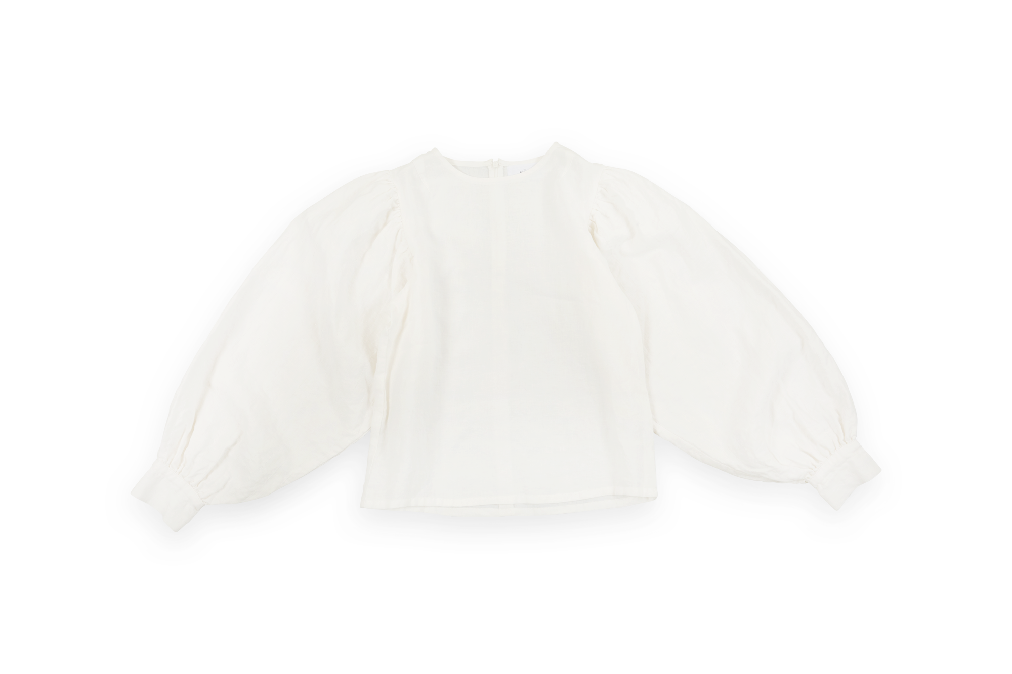 Linen quilt blouse