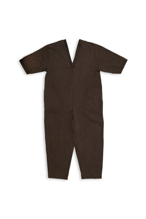 Recycle cotton jump suit