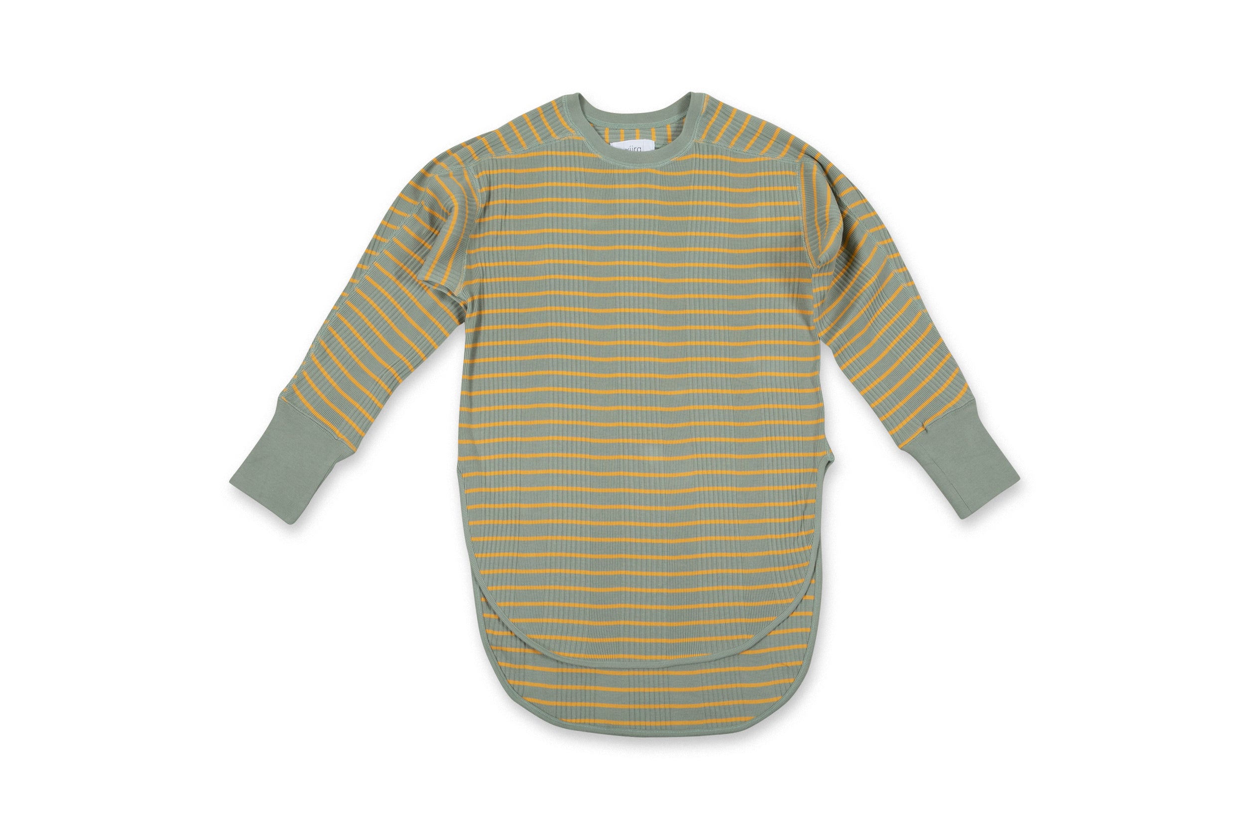 Cotton border pullover